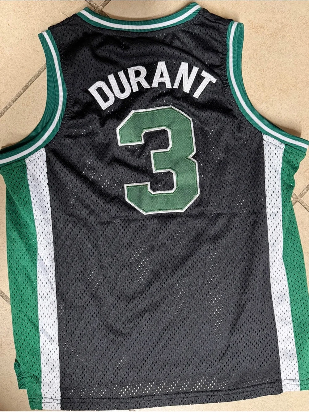 Kevin Durant Montrose Christian Basketball Jersey #3 (Youth Large)